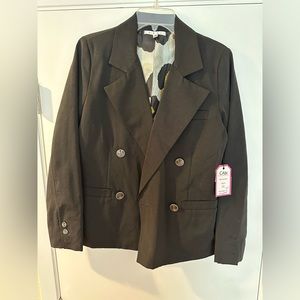 Cabi black tuxedo blazer